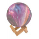 Coloured Moon lamp 15cm, 16 colours ISO 9510