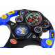 Interactive steering wheel with vibration ZA3900 - Blue