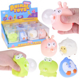 Stress Relief Toy Animal with Bubble Gum ZA5734 Universal