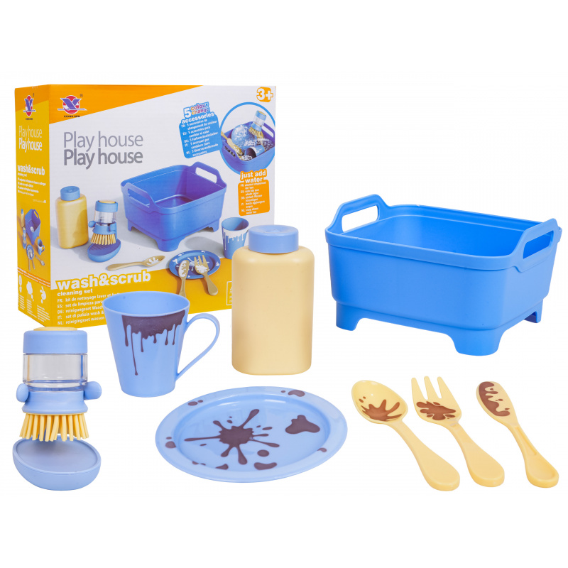 Cleaning Set + Accessories Blue
