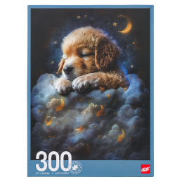 Puzzle set 300 pcs. Dog in the Clouds