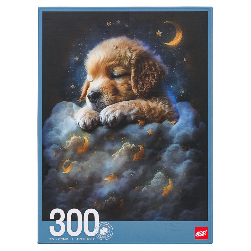 Puzzle set 300 pcs. Dog in the Clouds