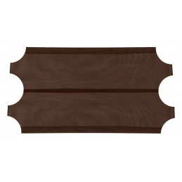 Spare parts for garden swing 8078 woven seat brown