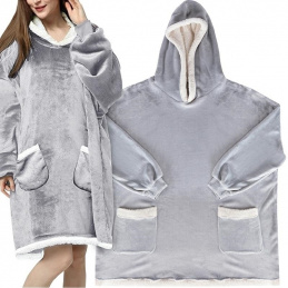 L50C KOC PONCHO THROW WITH HOOD
