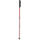 Aga Trekking poles AntiShock Red with pedometer