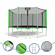 Aga SPORT PRO Trampoline 366 cm Light Green + Safety Net + Ladder
