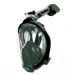Aga Full Face Snorkeling Mask S/M Dark Green