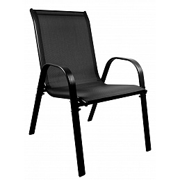 Aga Garden Chair Black 6DAZ442 - II. QUALITY