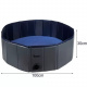 Folding dog pool 100x30 cm Purlov 20929 Blue-gray