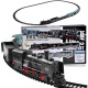 Electric train locomotive with wagons RC0448
