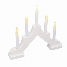 Christmas Candle Holder 5 LED - Timer