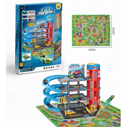 Multi-level Parking Garage with Mat + Accessories