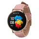 Garett Verona Smartwatch Gold with Pink Leather Strap
