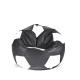 Aga Sofa bag BALL XXXL White - Black + footrest