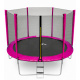 Aga SPORT TOP Trampoline 305 cm Pink + protective net + ladder