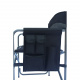 Linder Exclusiv Camping Folding Chair Grey/Black