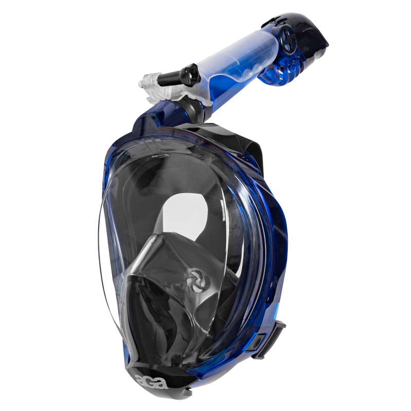 Aga Full Face Snorkeling Mask S/M Dark Blue