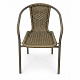 Aga Garden Chair RATAN Brown/Brown
