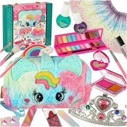Make-up cosmetics make-up polishes make-up bag skirt set 22 items