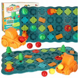 Puzzle board game maze obstacle course 56 pcs.