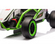 Gokart TORNADO vehicle with drift function Green