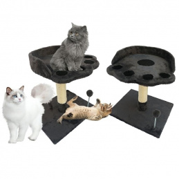 ZW2F CAT SCRATCHER BED TOWER PAW