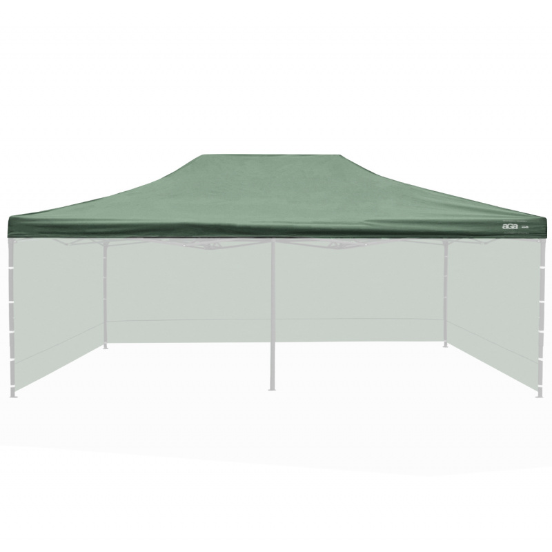 Aga Roof for sales stand 3x6m Green