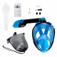 Aga Full Face Snorkeling Mask S/M Blue