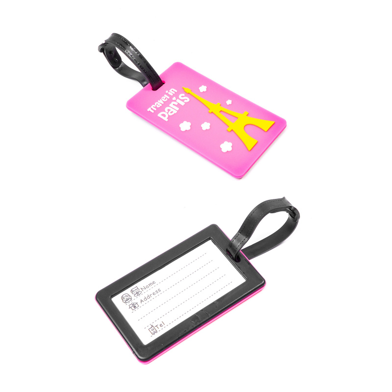 Aga Luggage Tag Pink