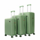 Aga Travel Luggage Set MR4672 Green