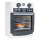 Oven with light function + accessories