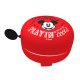 RETRO BELL 6CM MICKEY RED