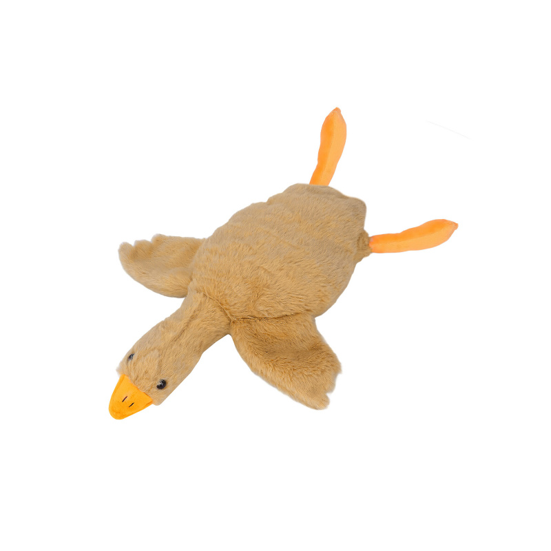 Aga4Kids Plush Pillow Goose Brown 90 cm