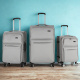 Aga Travel Luggage Set MR4676 Light Grey