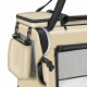 Tresko Pet Carrier for Dogs and Cats 83x58x58 cm Beige