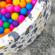 Aga Dry Pool 90x40 cm with Hedgehog Balls