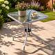 Aga Garden Table MR6171-Gray 60x60x70 cm