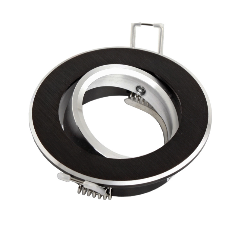 Round ceiling spotlight ALU black EXCLUSIVE