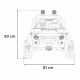 PASSION 4x4 Off-Road Vehicle Black