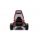 Gokart TORNADO vehicle with drift function Red