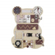 Aga4Kids Montessori Wooden Board Bear