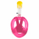 Aga Full-Face Snorkeling Mask S/M White/Pink