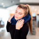 Aga Travel Pillow DS1702 Dark Blue