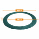 Aga Spring Cover for Trampoline 460 cm Dark Green