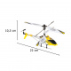 Syma RC Helicopter SYMA S107H 2.4GHz RTF Yellow