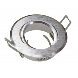 Round ceiling spotlight ALU silver EXCLUSIVE