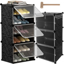 Variable shoe rack system 6 shelves ISO 12264
