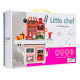 Kitchen with light and sound functions pink