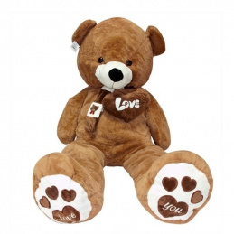 B48D PLUSH TEDDY BEAR LOVE 160CM