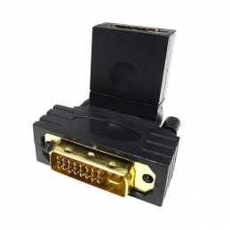K415F1 ROTARY ADAPTER HDMI F-DVI M
